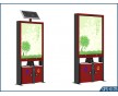 廠家直銷太陽能廣告垃圾箱 新款廣告垃圾箱可定制